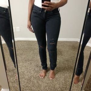 Arizona Faded Black Jeans Size 1 Super Skinny
